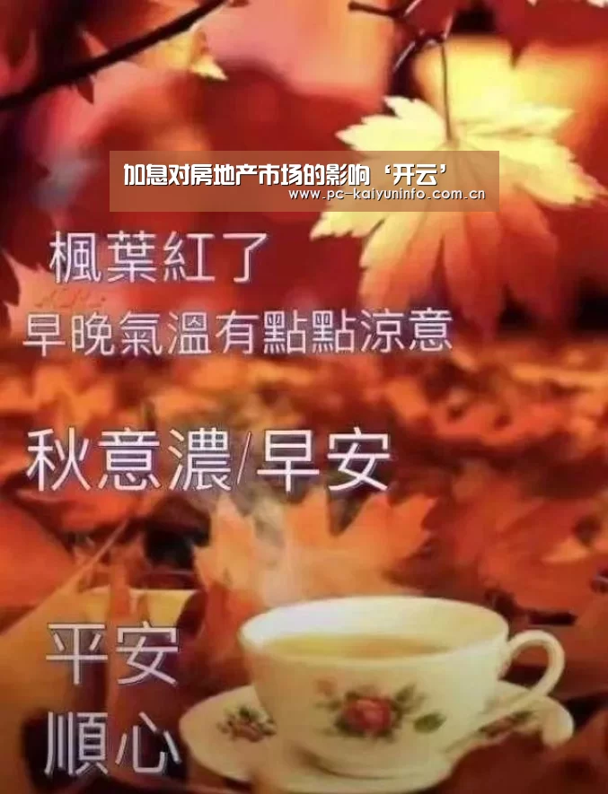 加息对房地产市场的影响‘开云’(图3) 开云体育下载